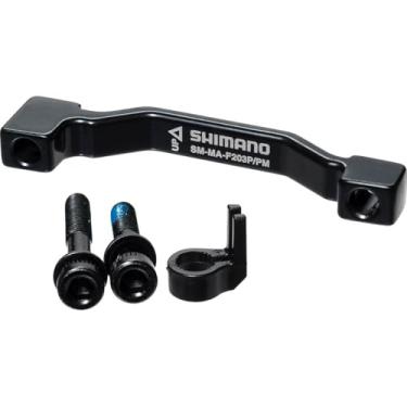 Imagem de SHIMANO MA-F Suporte de montagem de freio a disco, SM-MA-F203P, Plus 43mm Post Mount