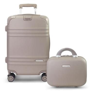 Imagem de Mala de Viagem Bordo Pequena Mão Rígida ABS 10 KG Aprovada Cabine Roda