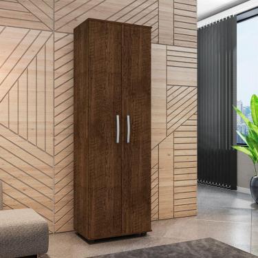 Imagem de Armário Multiuso Com 2 Portas Floriano Malbec