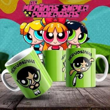 Imagem de CANECA PERSONALIZADA MENINAS SUPER PODEROSAS XICARA CERAMICA PORCELANA