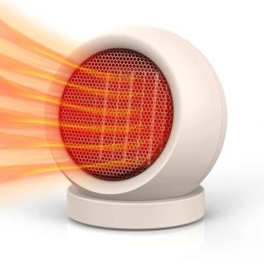 Imagem de Aquecedor de ambiente Coolfor PTC Ceramic Electric 600W marrom claro