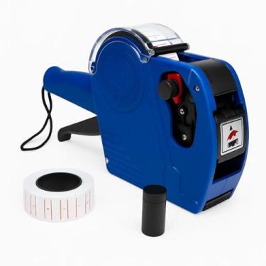 Imagem de Etiquetadora Rotuladora de Preço Manual 8 Dígitos Diversos Caracteres Códigos Datas Fácil Manuseio Portátil Casa Buritis