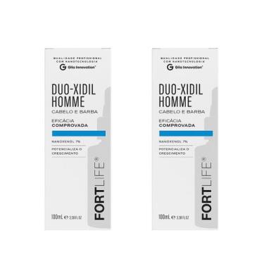 Imagem de Kit 2 Tônico Capilar Duoxidil Barba E Cabelo Forlife - Fortlife