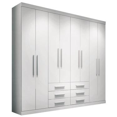 Imagem de Roupeiro Havana Master 8 Portas 6 Gavetas Santos Andira