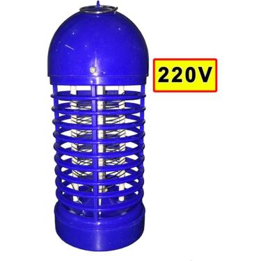 Imagem de Mata Mosquito Eletrico para Insetos e Moscas Repelente e Armadilha 220v Azul