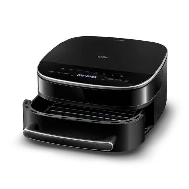 Imagem de Fritadeira Elétrica Fischer Air Fryer Dual Grill 6L Preta