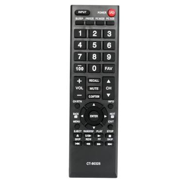 Imagem de Novo controle remoto substituto CT-90325 para Toshiba TV 50L5200U1 50M2U 55G310U 32L2400U 32L4200 24SL410UM 26C10 37E200U 19AV600U 19C1D 26C100 39L22U 39L2300U 40E200U 55SL412U