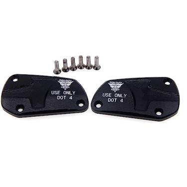 Imagem de Riderjacky Para Aprilia Dorsoduro 900 2017, DORSODURO 750 2008-2016 CNC Alumínio Motocicleta Freio Frontal Cilindro Tampa do Reservatório de Fluido