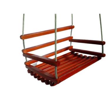 Imagem de Balanço Madeira 50X40 Mogno