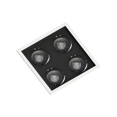 Imagem de Spot Embutir Recuado Save Energy 4 Lâmpadas Par 20 Bivolt Br