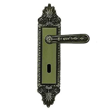 Imagem de Fechadura interna colonial alavanca s40mm latonado Aliança