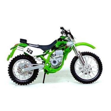 Imagem de Miniatura Moto Kawasaki Klx250sr Verde Maisto 1/18, Verde