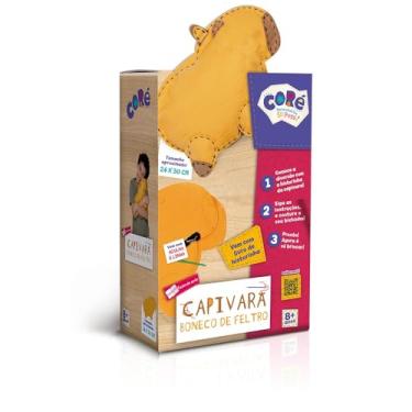 Imagem de Toyster - Capivara - Boneco de Feltro - Coré