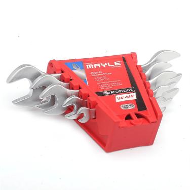 Imagem de Jogo Chave Fixa 1/4 A 3/4 5 Peças - 100901MY - MAYLE