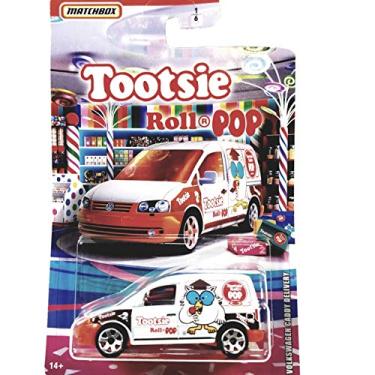 Imagem de Matchbox Limited Candy Series White Tootsie Roll Pop Volkswagen Delivery Van 1/64 S Scale Car Diecast