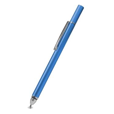 Imagem de Caneta Stylus ONN Tablet (8 polegadas), BoxWave [FineTouch Capacitive Stylus] Caneta Stylus Super Precisa para Tablet ONN (8 polegadas) - Azul Lunar