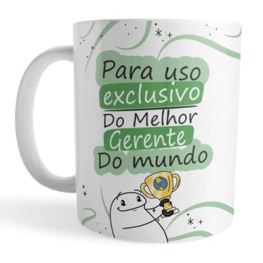 Imagem de Caneca Xicara Gerente profissões 325ml para gerente - Voar Personaliza