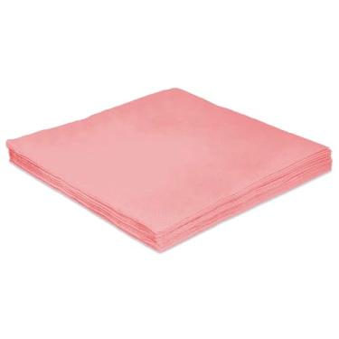 Imagem de Guardanapos de Papel Folha Dupla 32x32cm (Rosa Claro, 32x32cm)