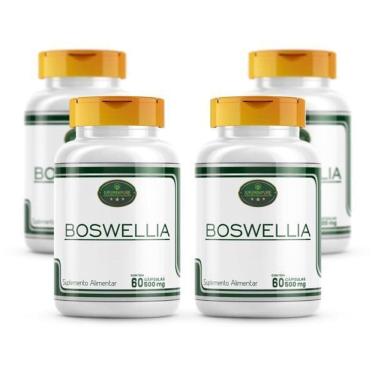Imagem de Boswellia Serrata -4 Frascos- Suplemento Natural Cáps 500Mg