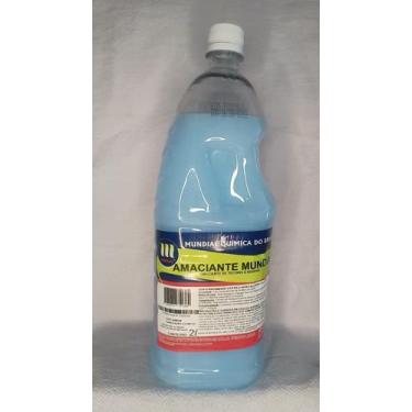 Imagem de Amaciantede tecidos e roupas mundial - MUNDIAL QUIMICA DO BRASIL, Azul