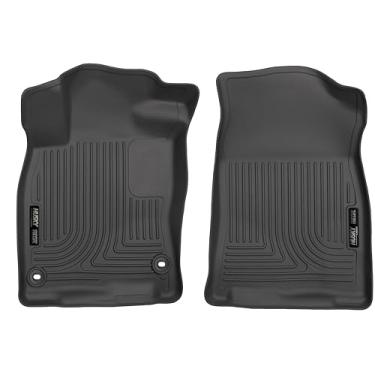 Imagem de Husky Liners Serve para Honda Civic Coupe/Sedan 2016-19, 2016-18 Honda Civic Hatchback X-act Contour Front Floor Mats, Preto, 52141
