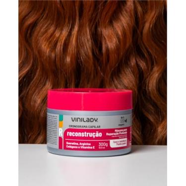 Imagem de MÁSCARA CRONOGRAMA CAPILAR 300G VINILADY RECONSTRUÇÃO