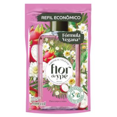 Imagem de Flor de Ypê Sabonete Líquido Vegetal Pitaya, 200ml (Refil)
