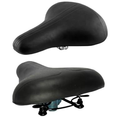 Imagem de Banco Selim Largo com 2 Molas para Bicicleta Beach Bike – Modelo Confortável, Ideal para Passeios Longos(SOMENTE Selim)