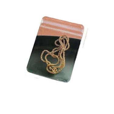 Imagem de Grade Transparente Livro De Armazenamento De Jóias Auto Vedação Saco Para Colar Anel Foto Cartão Organizador (bolsa de joias(20Pcs))