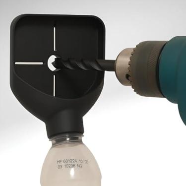 Imagem de Coletor de Pó para Furadeira - Adaptador para Garrafa PET - Acabe com a Bagunça e Capture a Poeira na Hora de Furar