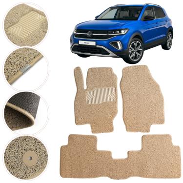 Imagem de Tapete Kapazi Automotivo Premium T-Cross 2023 a 2026 Bege