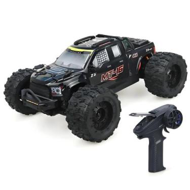 Imagem de Carro RC 4WD Escala 1:16 Com Motor Brushless 2845 3600KV, 80Km/h, Cont
