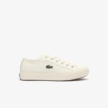 Imagem de Tênis Lacoste feminino Backcourt, 35, Off white