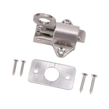 Imagem de Zerodis Trava de Segurança para Portão de Janela, Jardinagem Doméstica, Melhoria da Casa, Fechaduras de Hardware para Janela de Porta, Fechadura Durável, Parafuso de Porta Com Mecanismo de Mola,