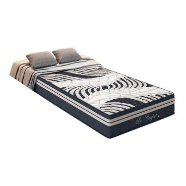 Imagem de Colchão Solteiro Molas Ensacadas Masterpocket La Confort Azul Jeans 88x188x32 - Paropas