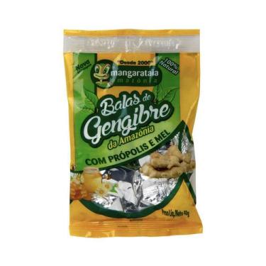 Imagem de Balas de Gengibre com Própolis e Mel 40g - Mangarataia - Mangarataia A