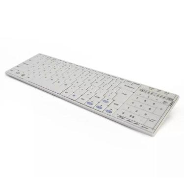 Imagem de Mini Teclado Sem Fio Universal 2.4G Touchpad 2 Em 1 Tablet