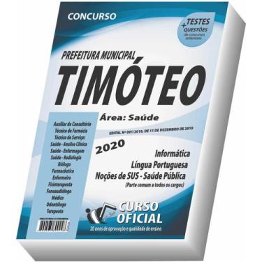 Imagem de Apostila Timóteo - Saúde - Curso oficial
