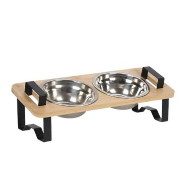 Imagem de Fxzqgnh Tigelas Elevadas para Gatos, Tigelas Elevadas para Cães, Comedouros E Bebedouros, Dispensadores de Ração para Cães de Pequeno E Médio Porte.