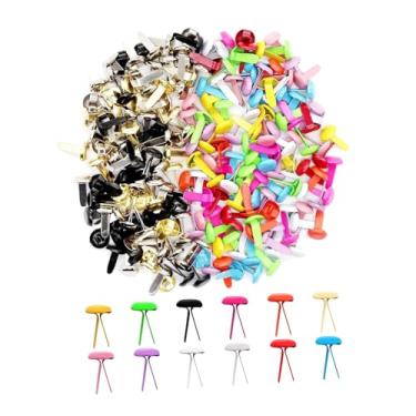 Imagem de UGPLM 400x Prendedores de Papel para Scrapbooking, Tachinhas, Artesanato, Decoração, Alfinetes, Tachinhas de Pressão para Artesanato em Scrapbook