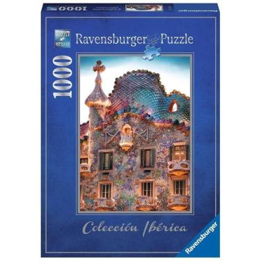 Imagem de Puzzle 1000 Peças Casa Battlo, Barcelona Ravensburger 12000308