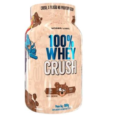Imagem de 100% Whey Crush Concentrada Pote 900g Under Labz, CHOCOBEAR