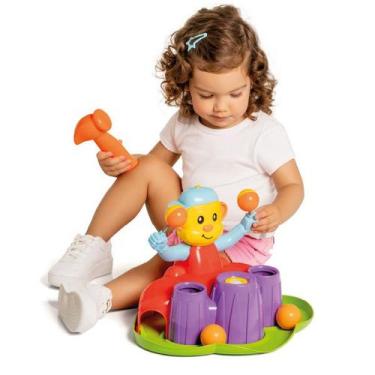 Imagem de Brinquedo Educativo Bebê Bate Bate com Som TaTeTi