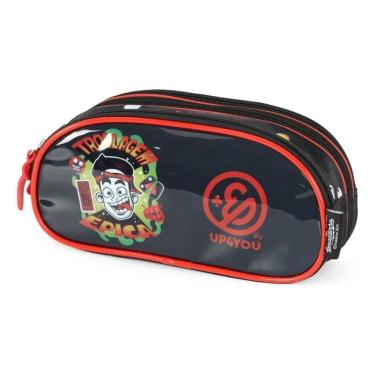 Imagem de Bolsinha Up4you Tripla Enaldinho Trolagem Epica Vermelha Un Ei42235up-Vm
