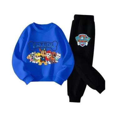 Imagem de Conjunto De Moletom Com Capuz E Calças De Manga Longa PAW Patrol Para 