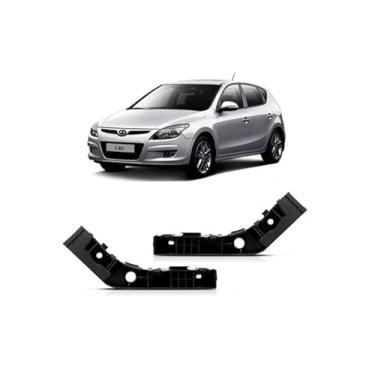 Imagem de Par Guia Suporte Parachoque Dianteiro Hyundai I30 2009 2010 2011 A 2012