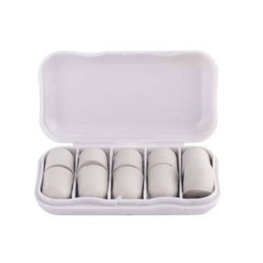Imagem de Dioche 12pçs Protetor de Ouvido de Silicone Macio, Plugue de Ouvido Com Redução de Ruído, Bloqueio de Som para Dormir Em Casa, Confortável, Proteção Auditiva Reutilizável (1)