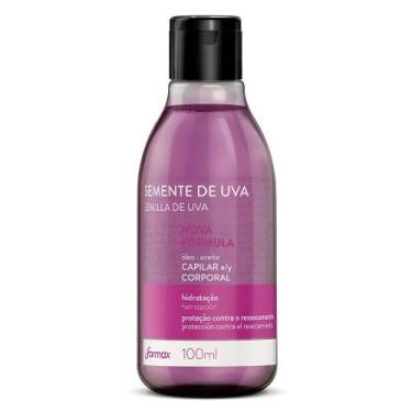 Imagem de Óleo Semente de Uva 100ml - Farmax - Hidratante Capilar e Corporal