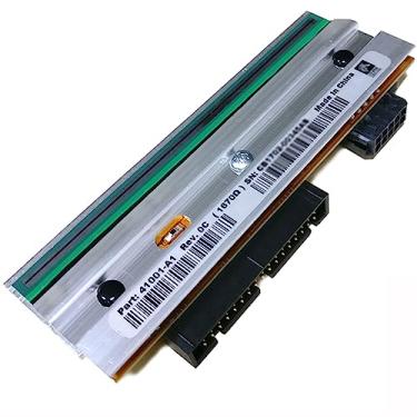 Imagem de Nova cabeça de impressão para impressora térmica de etiquetas de código de barras Zebra 110Xi3 110XiIII Plus original 300DPI P/N G41001M