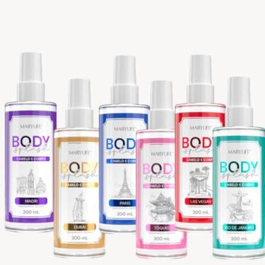 Imagem de Perfume Capilar Body Splash Perfume Corporal 2 Em 1 Mary Life 200ml(PARIS)